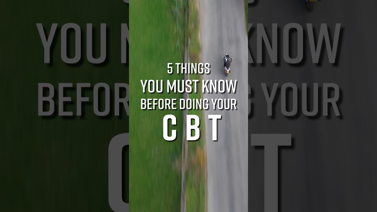 5 Things You MUST Know Before Your CBT Test (UK Motorcycle Training Guide)#CBT #CBTTraining