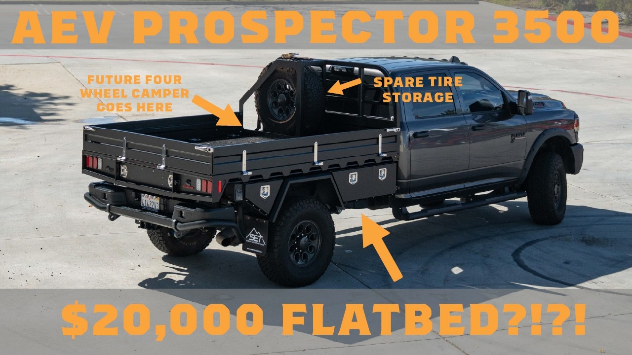 Переоборудование платформы Ram 3500 для кемпера Four Wheel | Платформа Summit Expedition Trucks