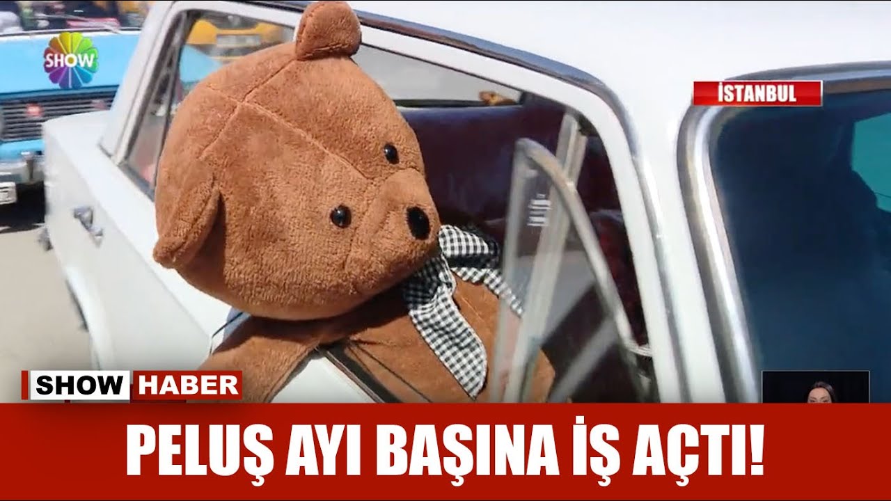 Peluş ayı başına iş açtı!