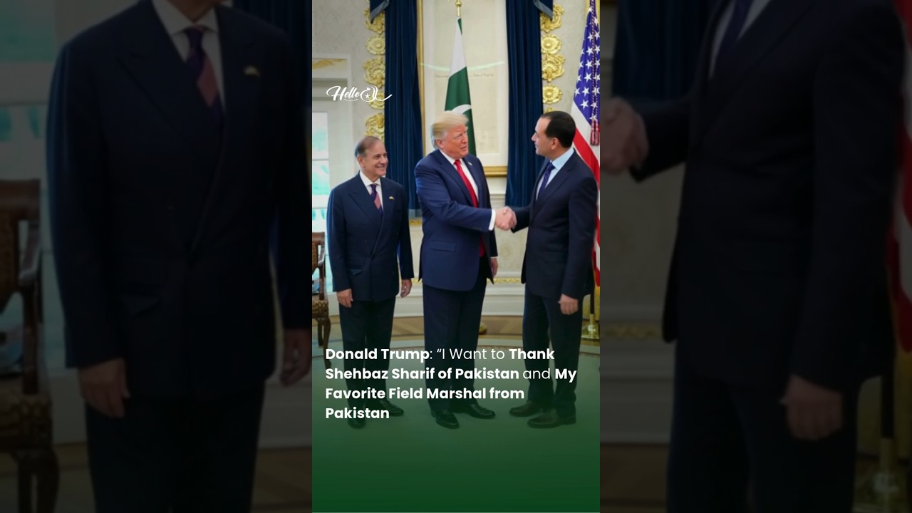 Donald Trump Recognizes PM Shehbaz & Asim Munir at Sharm el-Sheikh Peace Summit