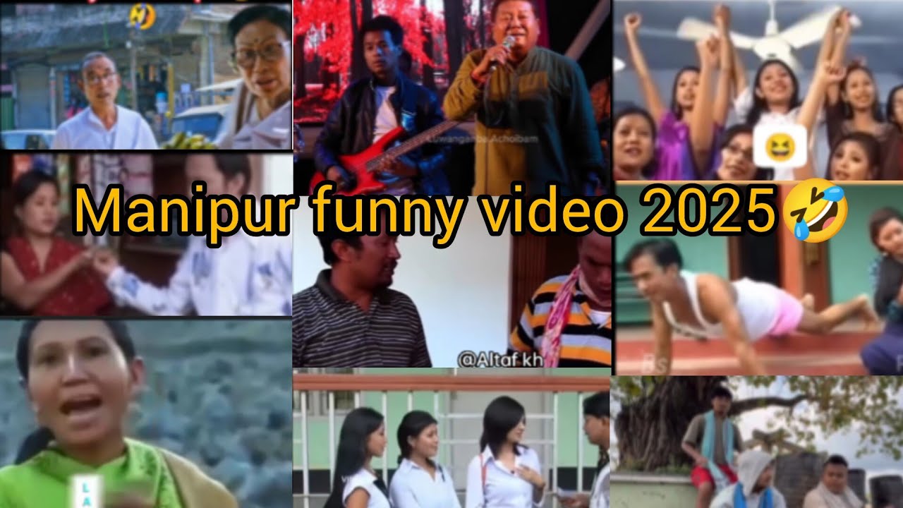New Manipur funny viral video collection 2025🤣🤣|| eidi lairik heite🤣
