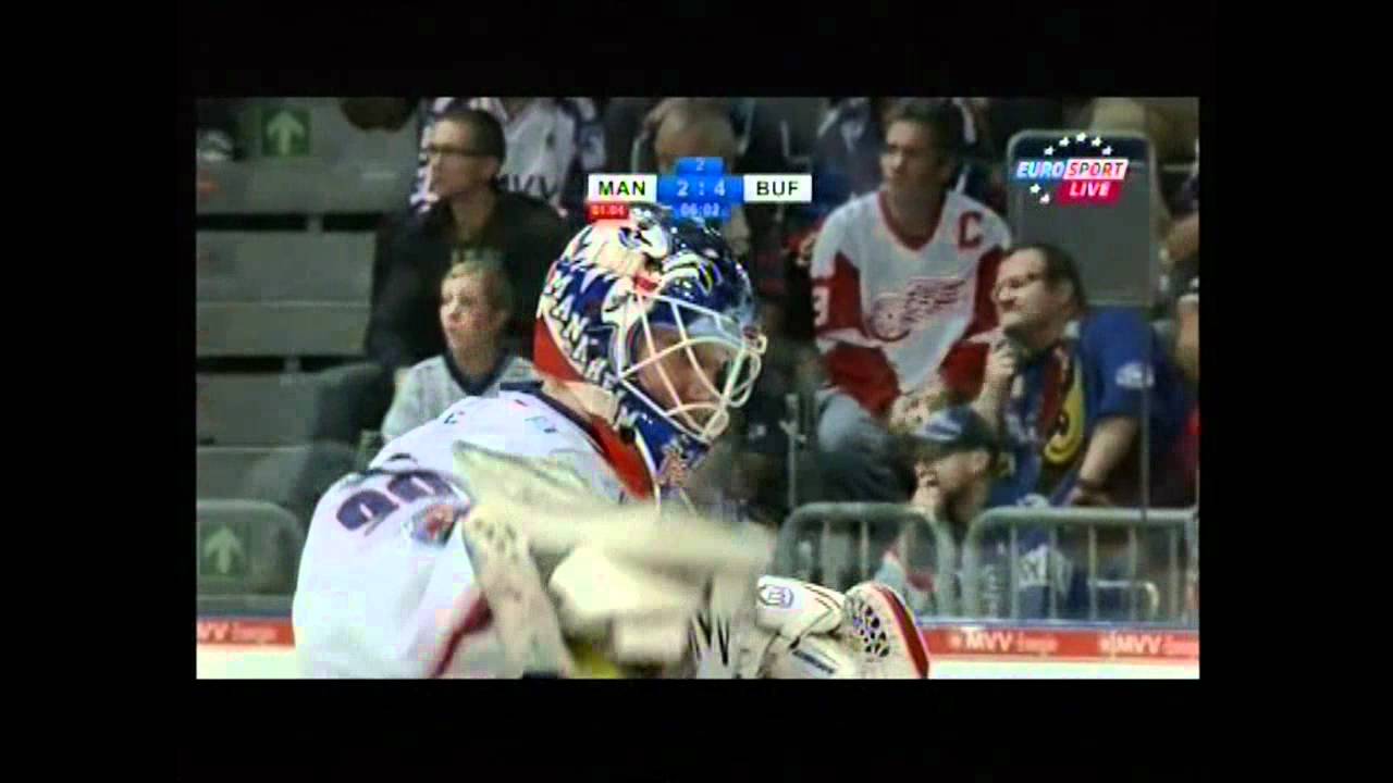Christian Ehrhoff Goal vs. Adler Mannheim