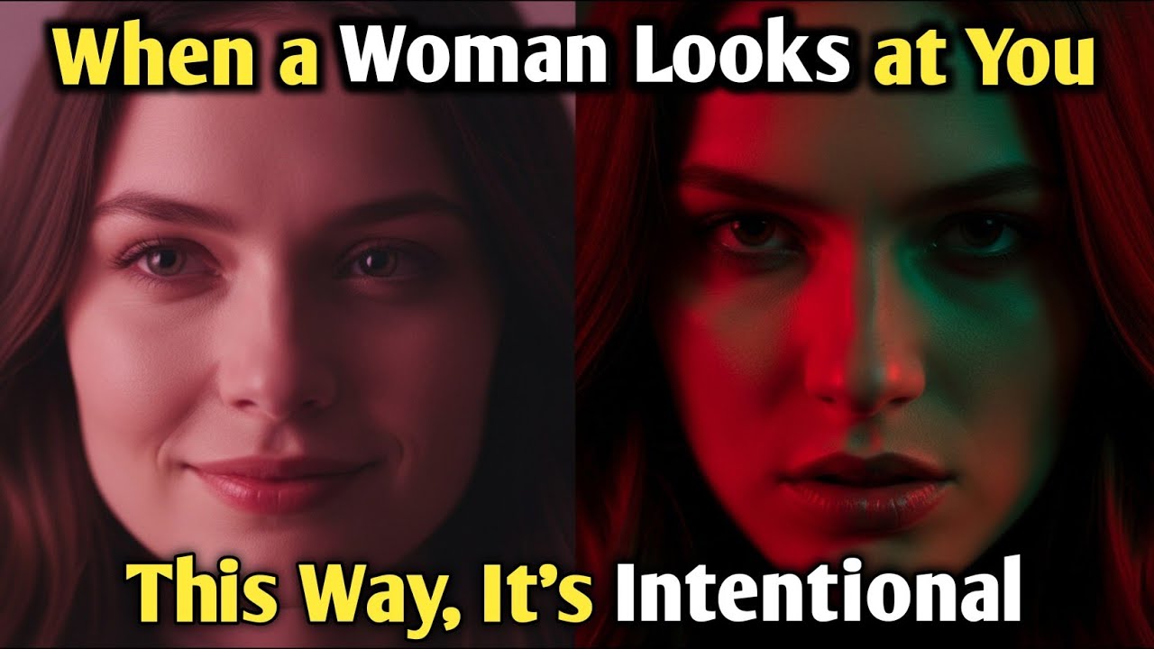 When a Woman Looks at You This Way, It’s Intentional | Psychology Facts