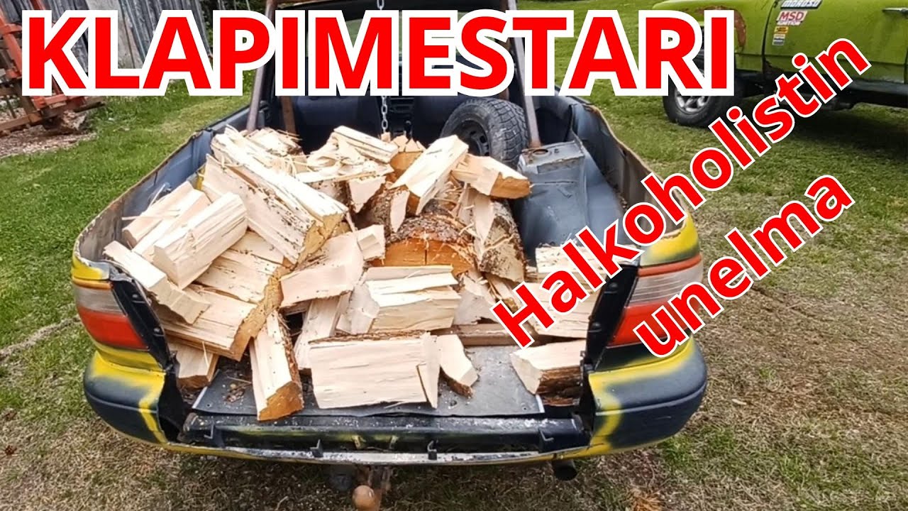 Tein itse: RÄNKKY Hydrauliruuvihalkoja - JA PUUT PIENENÖÖ