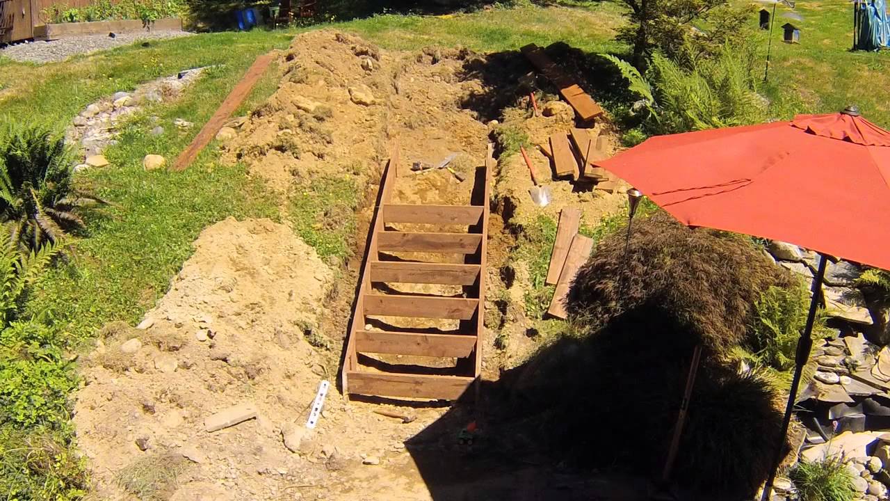 Hillside Stairs Time Lapse