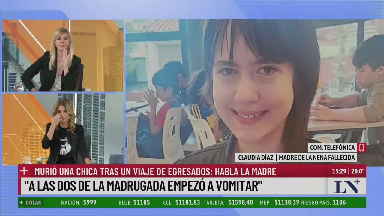 Murió una chica tras un viaje de egresados: habla la madre