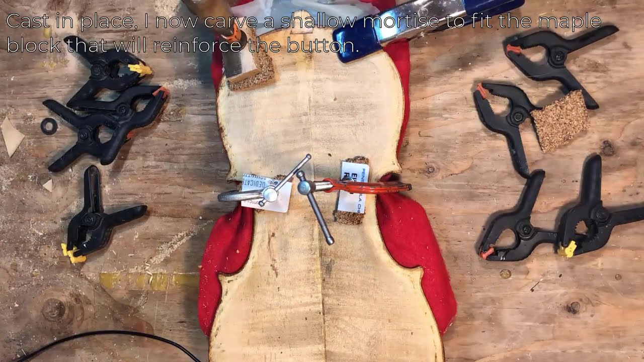 Instrument Repair, Broken Neck Strad Copy