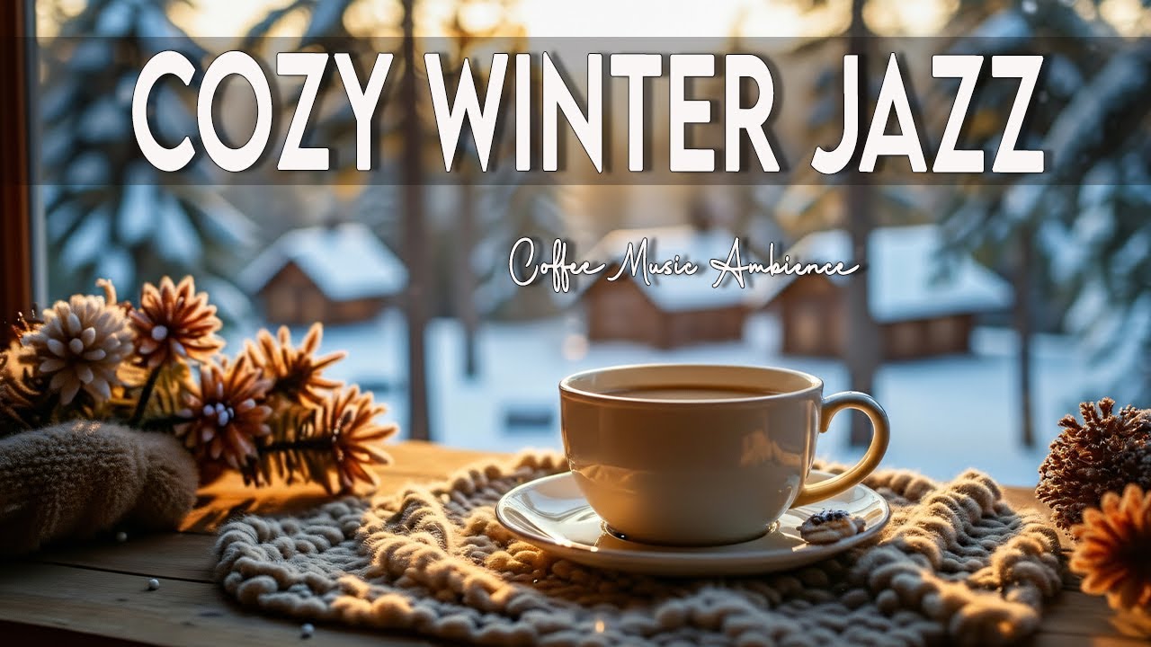 Winter Coffee Jazz | Delicate Bossa Nova for Happy Snowy Mornings & Relaxation.