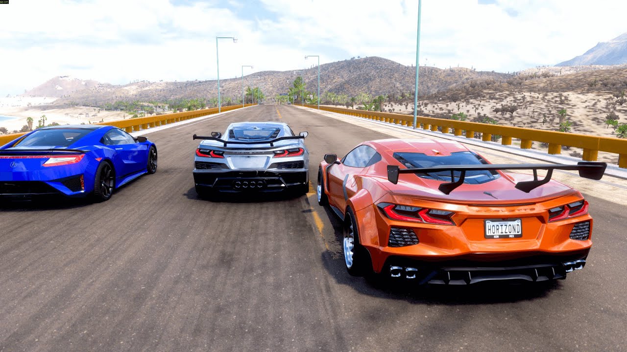 Chevrolet Corvette Stingray VS Supercars | Forza Horizon 5 | 4K Gameplay