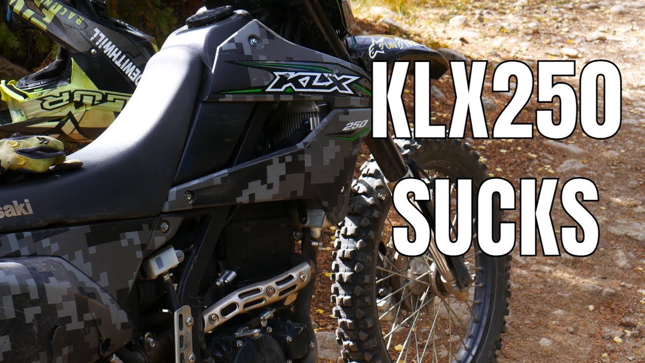 Почему я СОЖАЛЕЮ о покупке НОВОГО KLX250 вместо нового KLX300