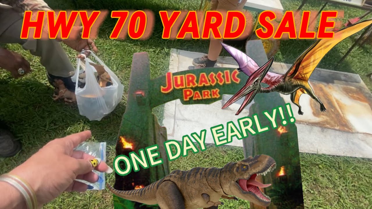 Yard Sale Shopping: Highway 70 A Day Early