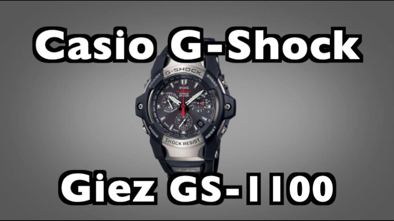 Casio G-Shock Giez GS1100 модуль 4777