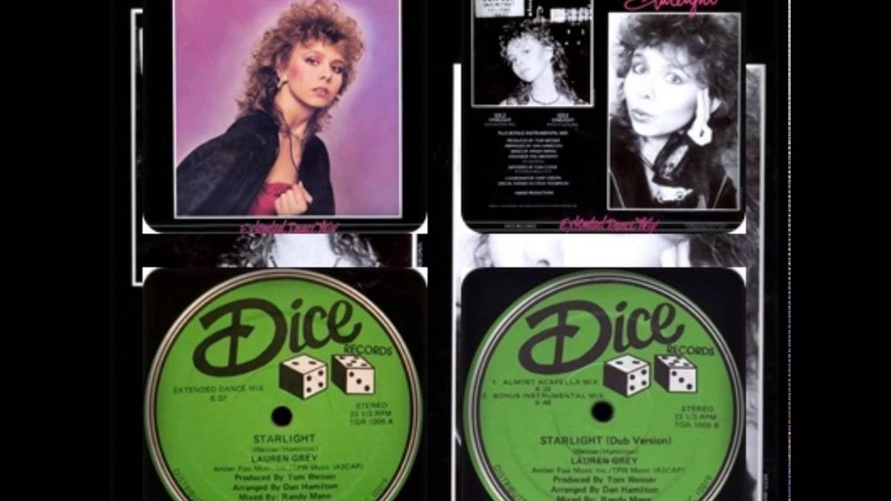 LAUREN GREY - STRARLIGHT (EXTENDE DANCE MIX, INSTRUMENTAL MIX 1986)