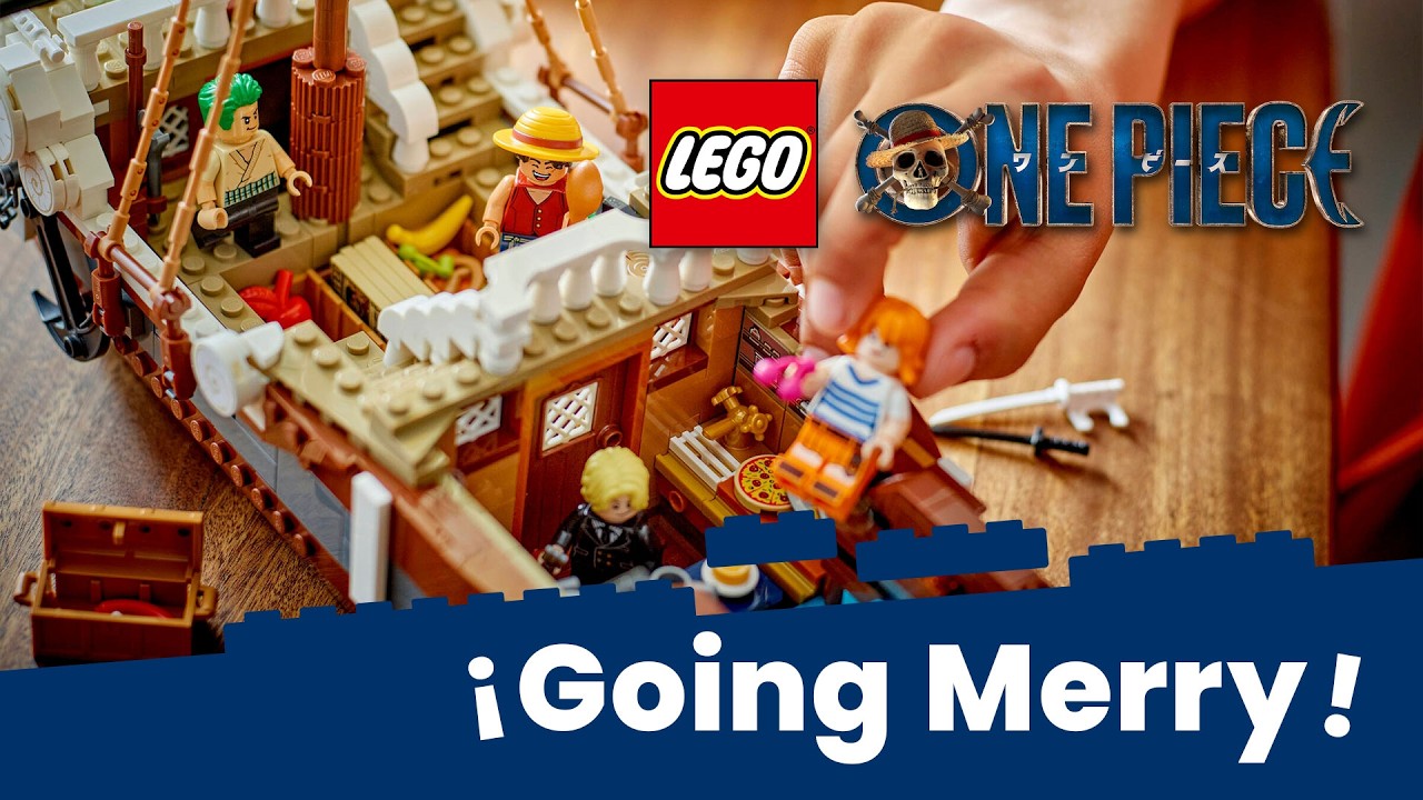 &iexcl;As&iacute; es el Barco Pirata Going Merry de LEGO One Piece! 🤩💥🏴&zwj;☠️