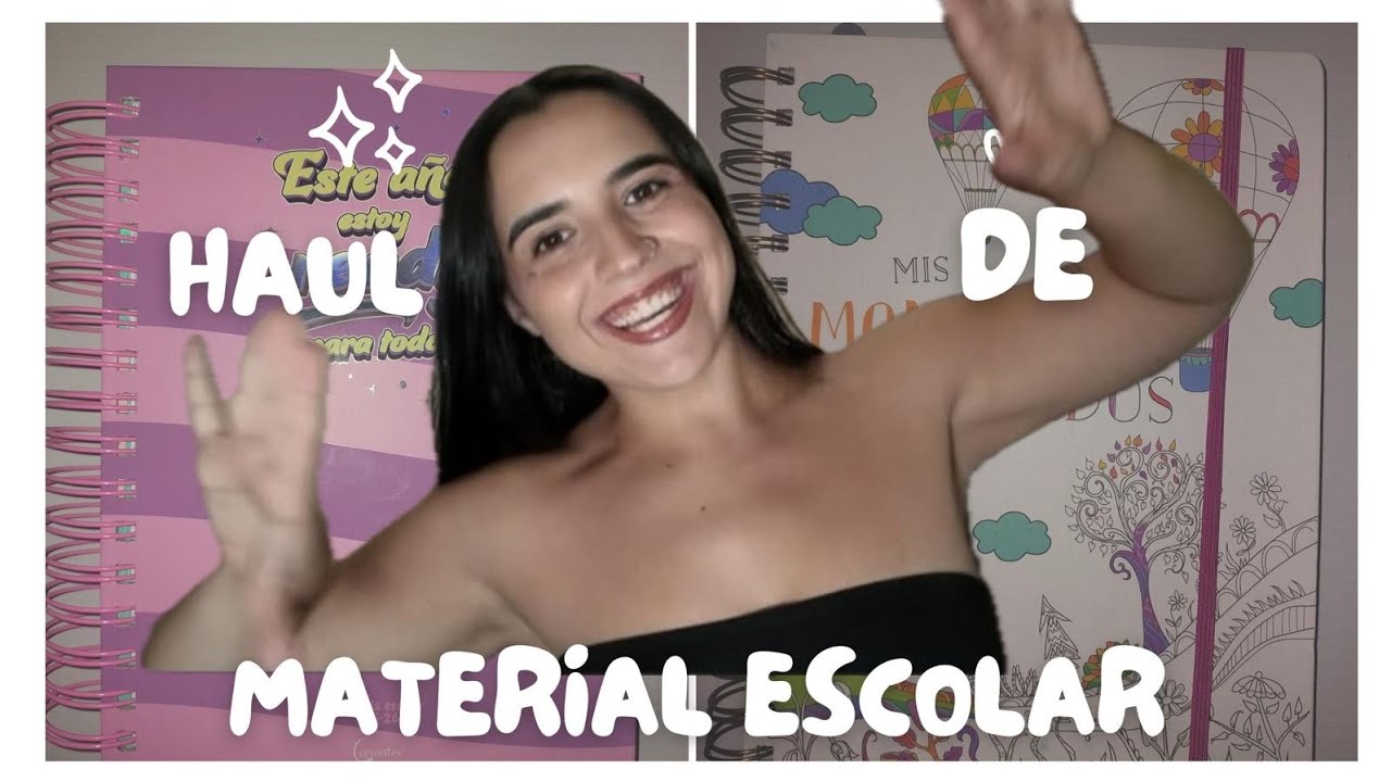 HAUL MATERIAL ESCOLAR 📚  #haul #materialescolar #agenda 