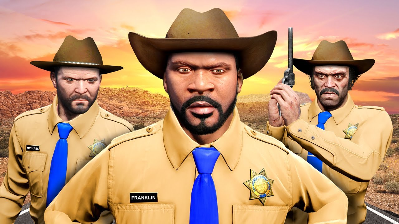 Playing as THE SHERIFF in GTA 5!