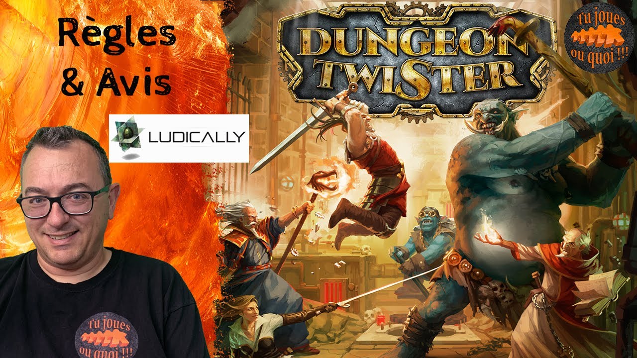 Dungeon Twister 20th anniversary edition Règles & Avis