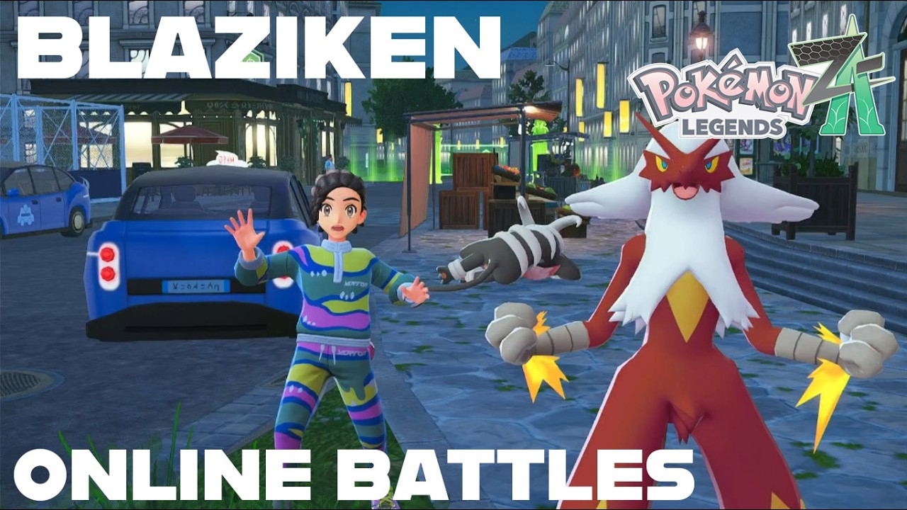 BLAZIKEN IS THE BEST FIRE TYPE IN LEGENDS ZA?? (Legends ZA Online Battles)