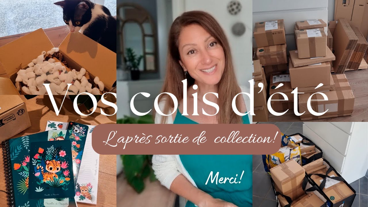VLOG  N°16❤️🌿📦Je prépare Vos Colis d’Été ! Productivité, montagne et tarte aux fraises 🍓