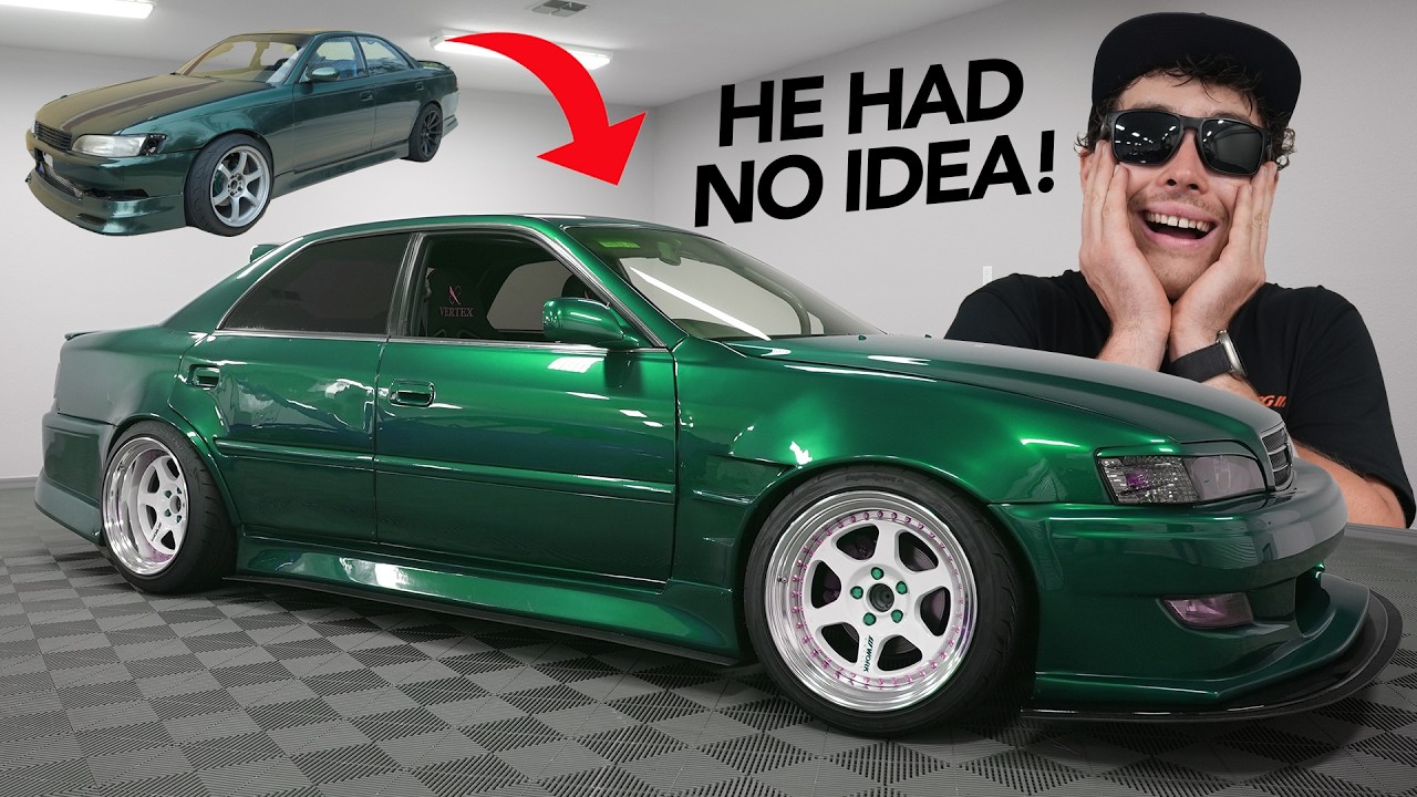 Surprising my Friend with a New Drift Car!