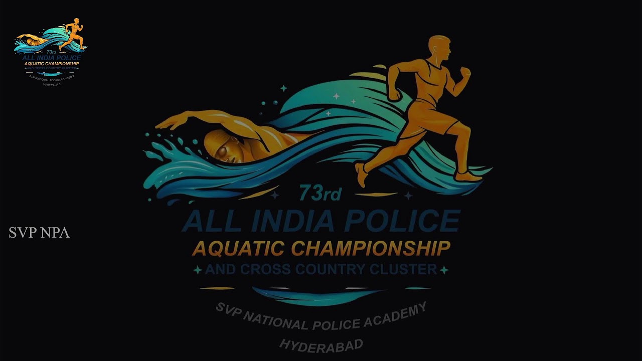 Day-4 73rd All India Police Aquatic & Cross Country Cluster 2025-2026