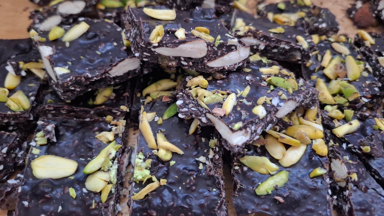 Healthy morning snack-oat and nut bars that helped me qiut sugar!