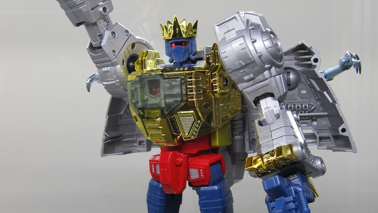 Transformers Masterpiece MP-8X King Grimlock (reissue) and Throne