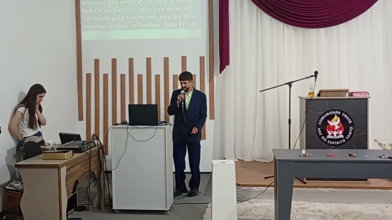 Quinta 21 de agosto de 2025 Comunidade Cristã Voz Do Espírito Santos Pastor Antônio