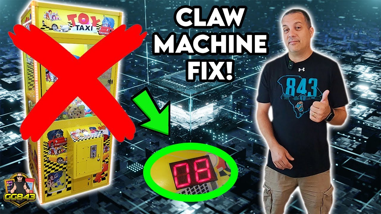 How To Fix The 08 Error On Your Claw Machine!