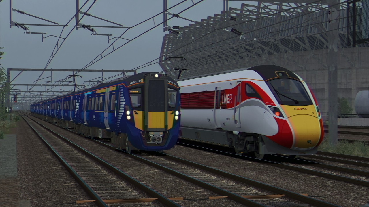 Train Simulator | Class 385 (SG/Agdron EP) | 1Z92 13:50 Glasgow Queen Street - Haymarket