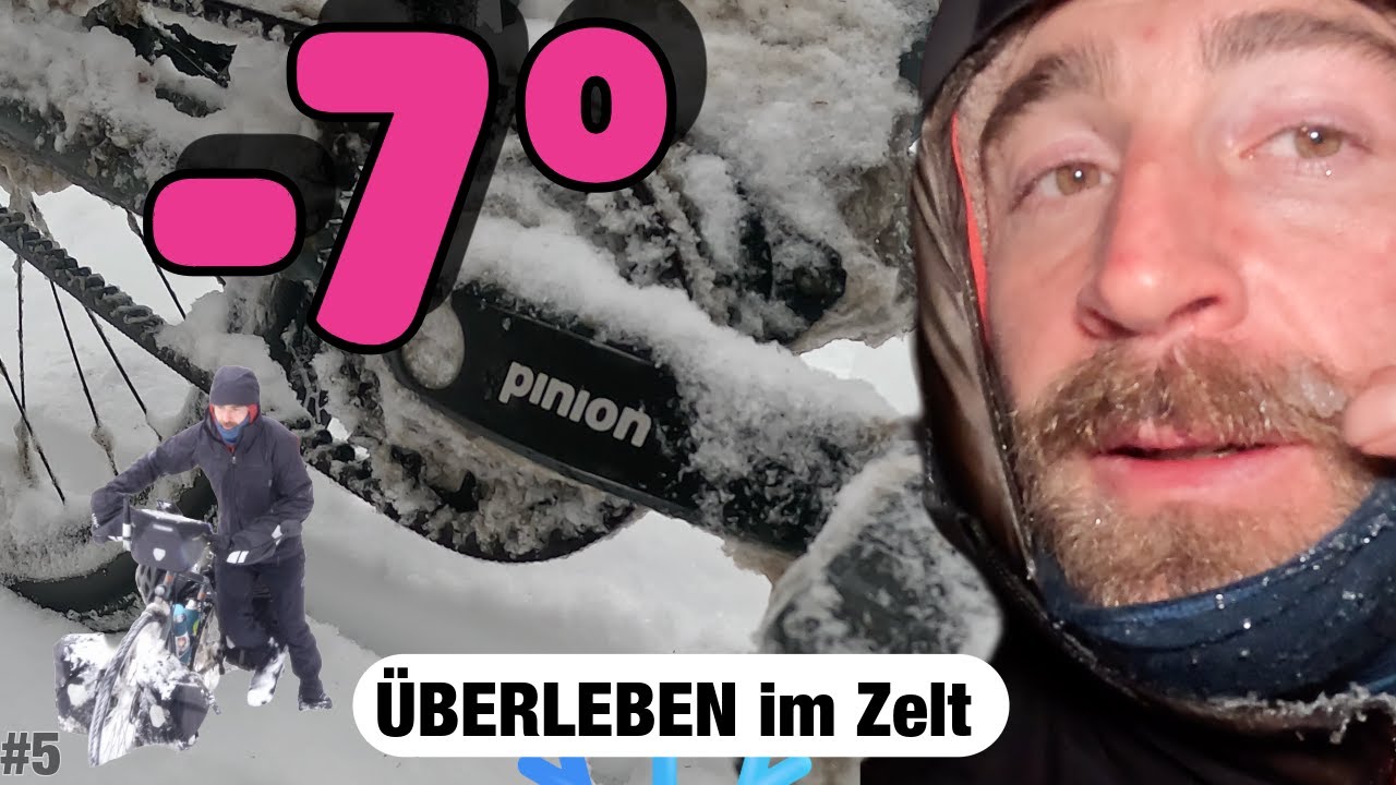Die Nässe zermürbt mich: Überleben bei Minusgraden | Teil 5 - Fahrradweltreise im Winter