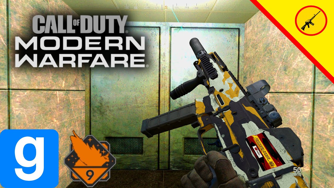 Garry's Mod: ARC9 MW2019 weapons pack mod gameplay