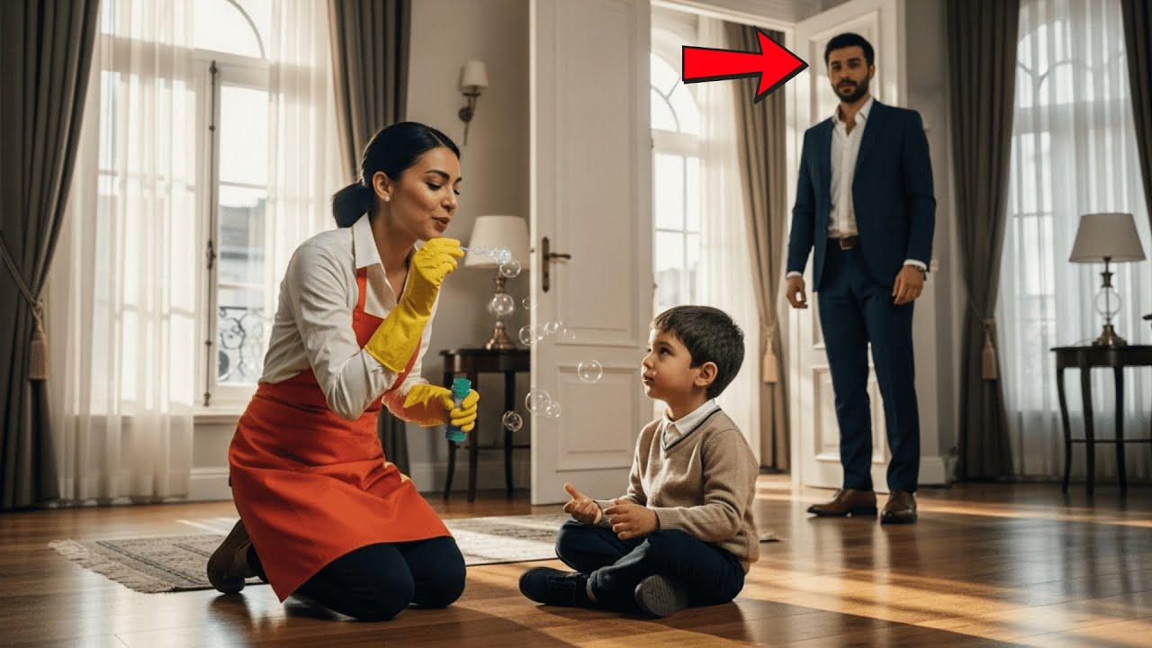 Milyoner, Köpükler Yüzünden Hizmetçiyi Kovdu — Sonra Otistik Oğlu Yıllar Sonra İlk Kez Konuştu