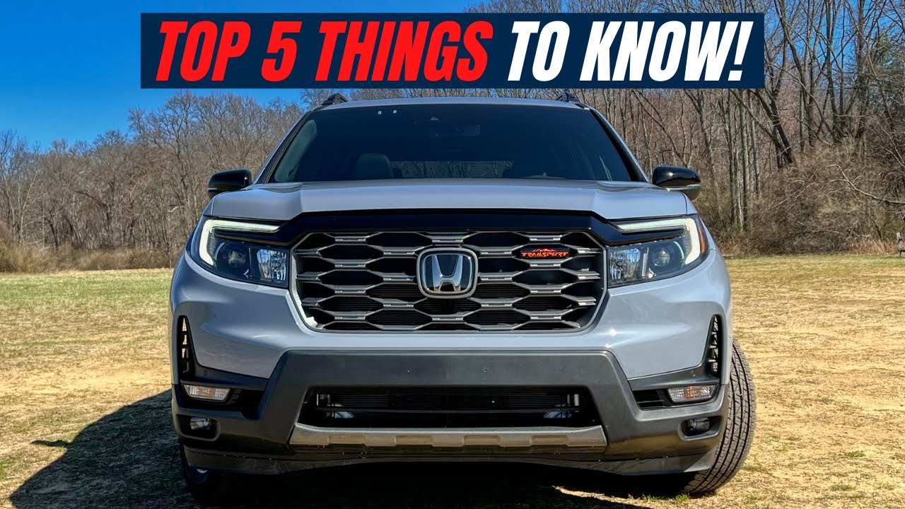 2022 Honda Passport: Top 5 Things To Know!