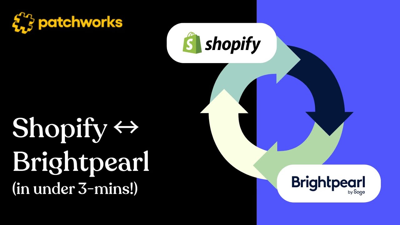 Shopify to Brightpearl integration in under 3 minutes | Patchworks