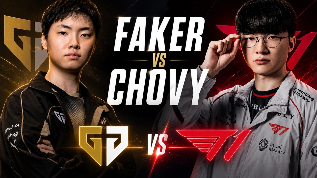 FAKER vs CHOVY НА АРЕНЕ GENG | GENG vs T1 | LCK SUMMER 2026