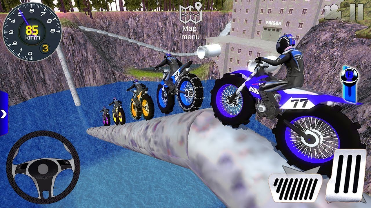 Impossible Bike Stunts Driving - Dirt Bikes Racing Simulator 2026 For Android IOS Mud gameplay [FHD]