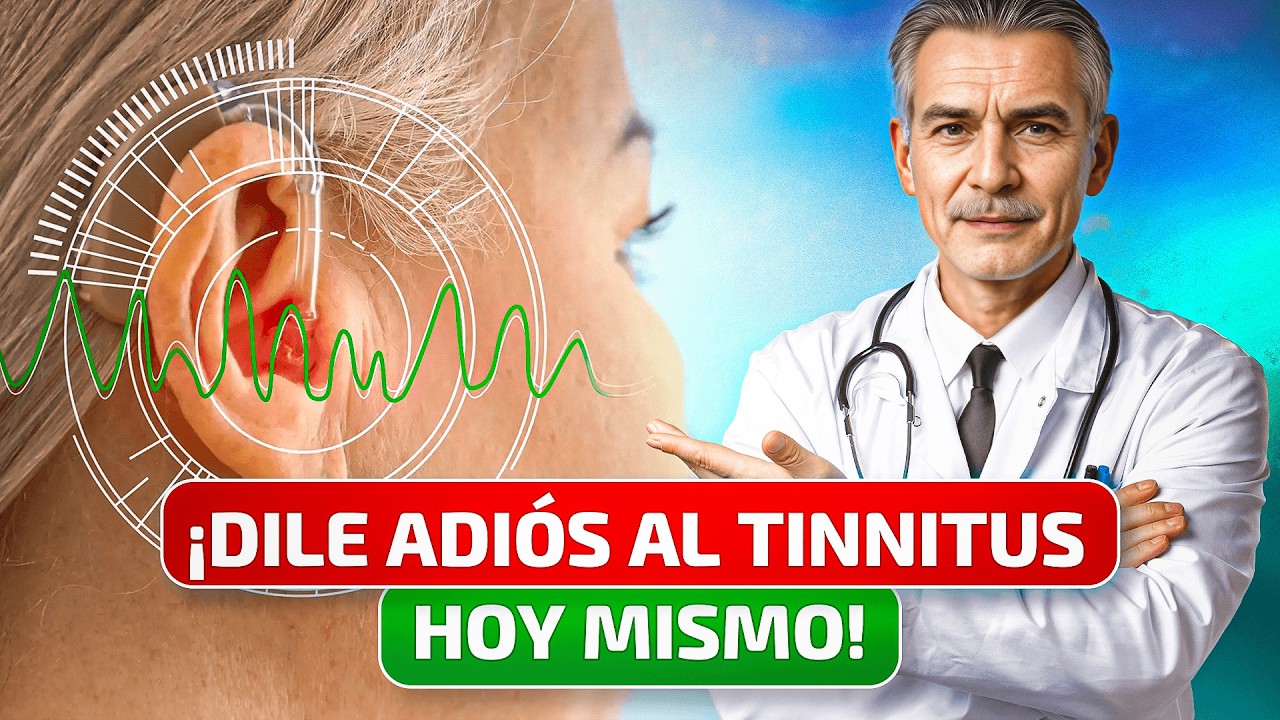 ¡Adiós al TINNITUS sin medicamentos! ¿Por qué no lo enseñan en los hospitales? ¡Esto es increíble!