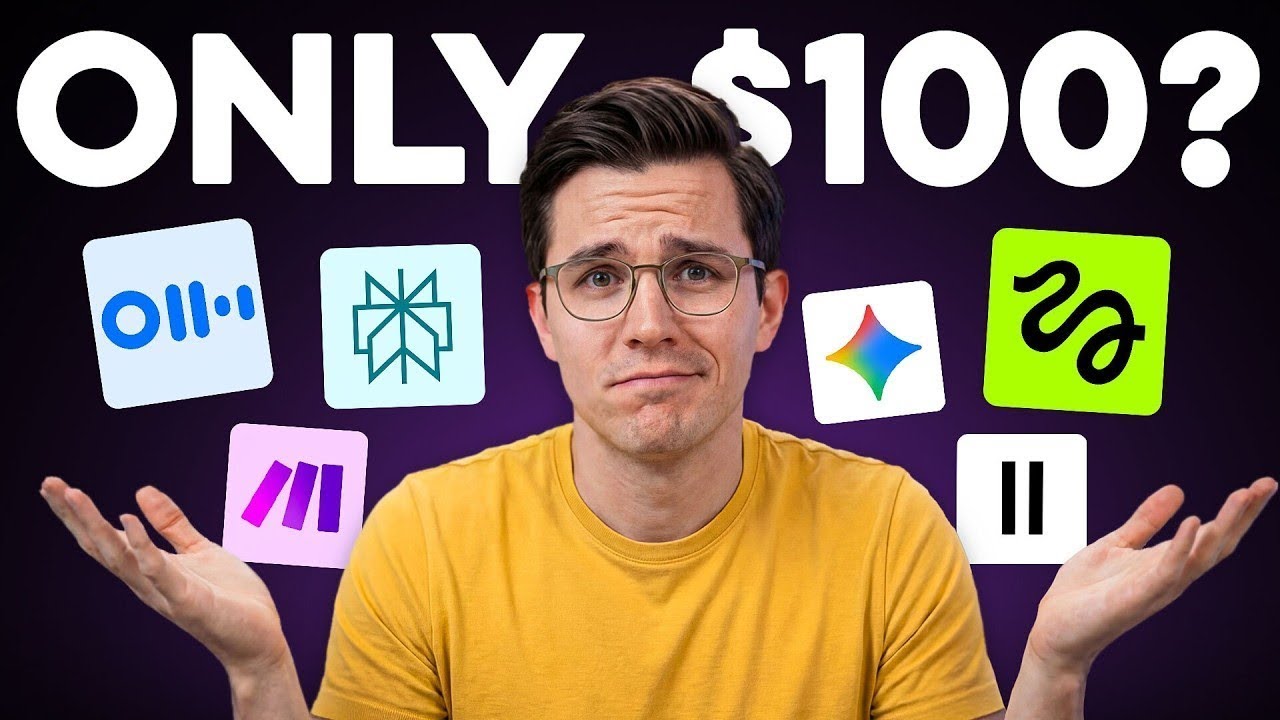 You Have $100/Month: Which AI Subscription is Worth It?
