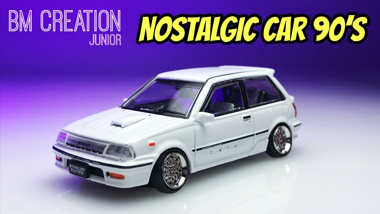 1/64 BM CREATIONS JUNIOR 1988 TOYOTA STARLET TURBO-S EP71