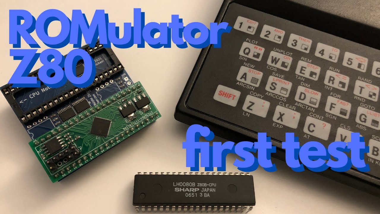 ROMulator Z80  - First Test!