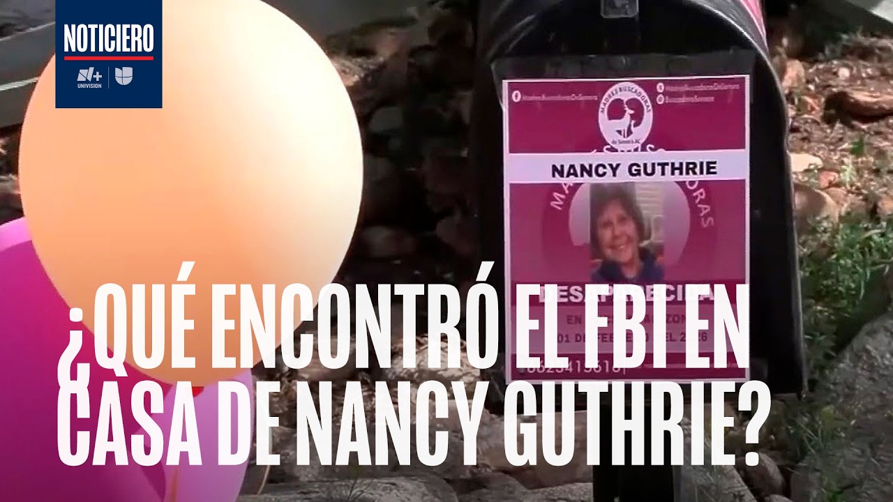 Caso Nancy Guthrie día 26: FBI realiza operativo sorpresa en la propiedad de la mujer desaparecida
