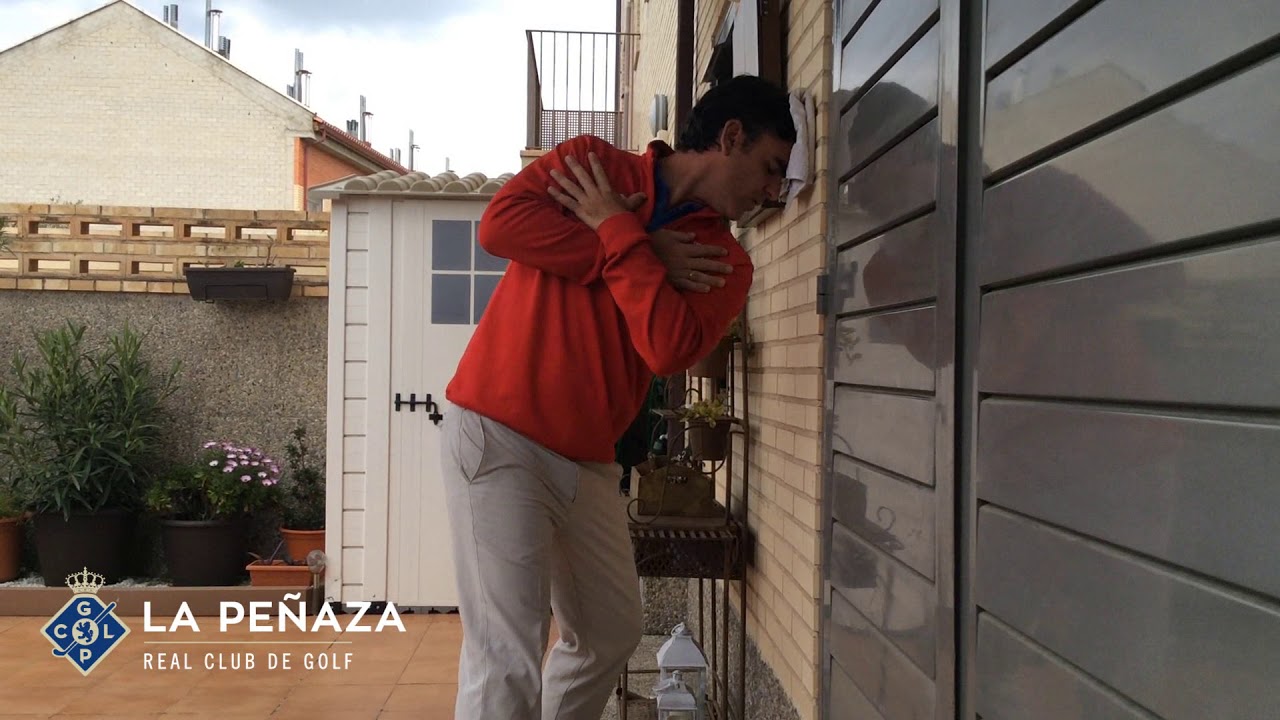 Ejercicios para entrenar golf en casa
