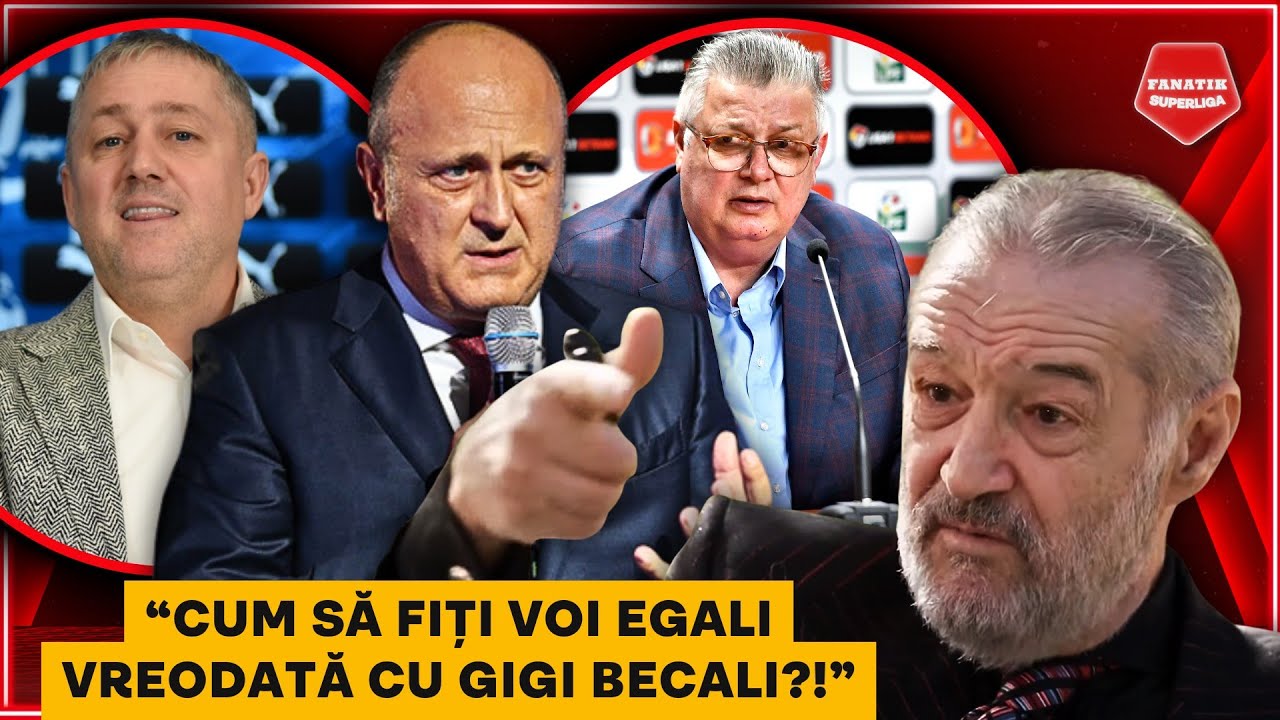 Gigi Becali, INTERVENTIE IN FORTA IN RAZBOIUL Mihai Rotaru - Dan Sucu - LPF: &ldquo;SUNT SEFUL LOR&rdquo;