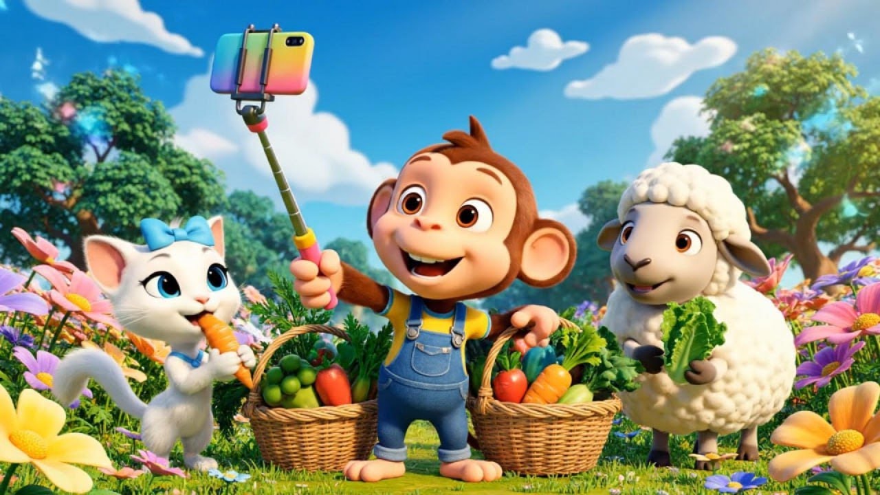 Baby Monkey Tried Becoming A Farmer For One Day And This Happened