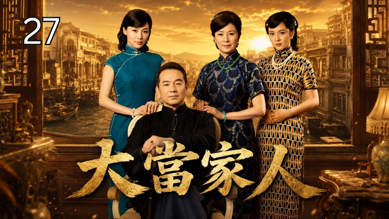 年代傳奇 | 大當家人 | 27/28 | 亂世之下家族內鬥不斷 富家千金化身抗戰女英雄 誓死守住家業 | 姚芊羽 譚松韻 | 國語 | 國劇風華-Classic Chinese Screen