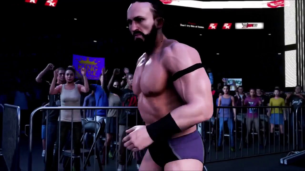 WWE 2K18 COMMUNITY SHOWCASE PAC (NEVILLE) ENTRANCE, SIGNATURES, & FINISHERS