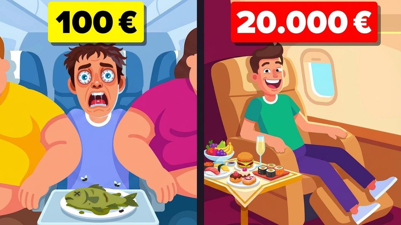 $100 oder $20.000 Flug – Wo liegen die echten Unterschiede?