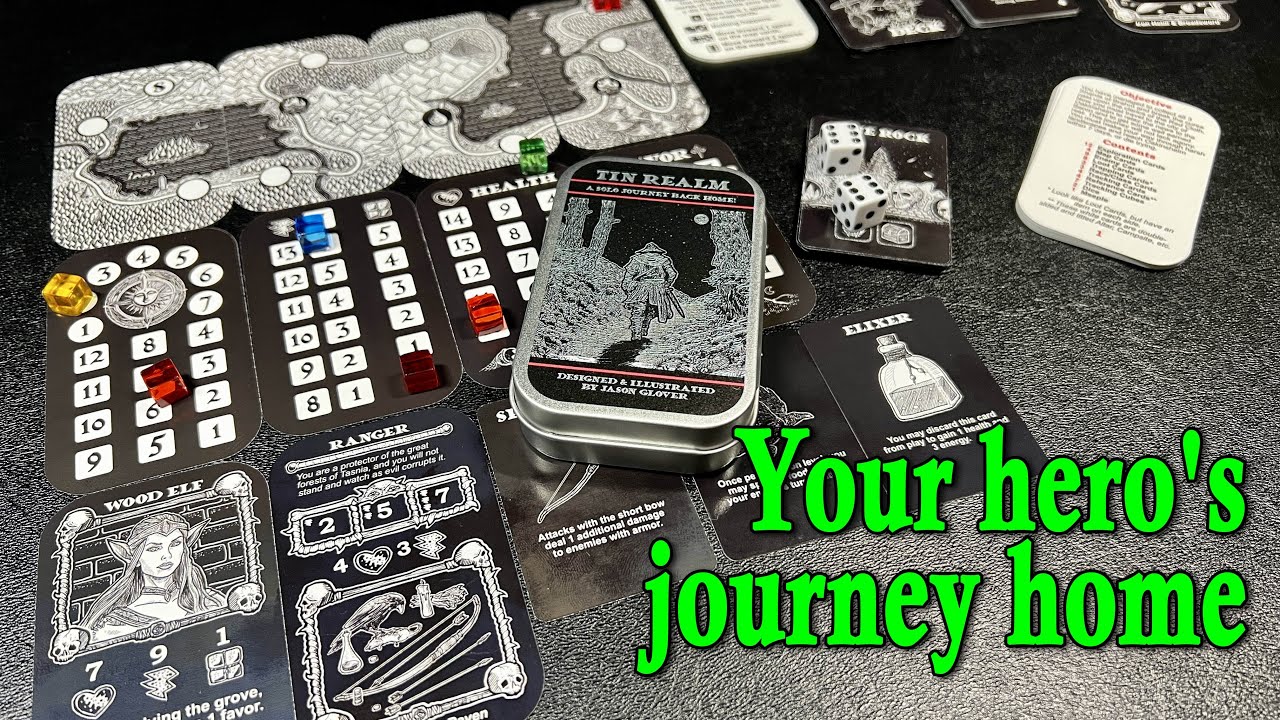 Your hero's journey home - review and overview of Tin Realm (Grey Gnome Games)