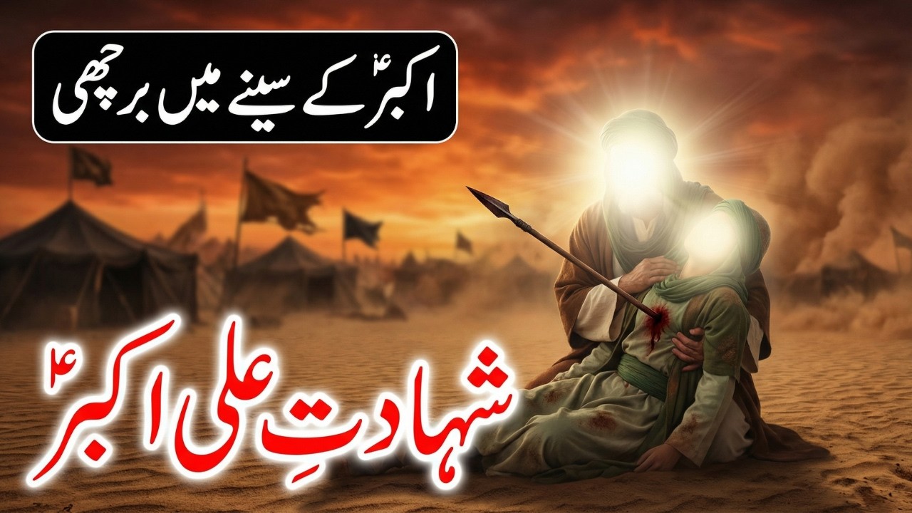 Shahadat Ali Akbar (18 Saal) | Karbala Ka Dil Cheerne Wala Manzar